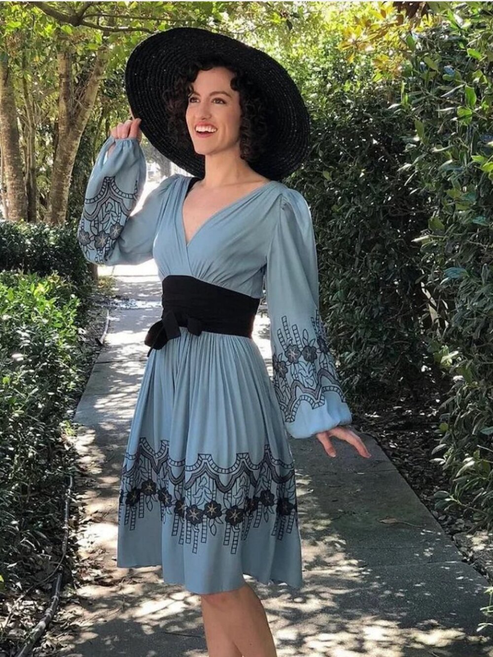 Trashy Diva Embroidered Deco Dress, NWT